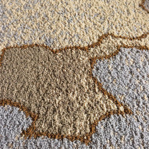 ماكينة صناعة سجاد التافت الملون (سجاد ذو وبر حلقي، متعدد الارتفاعات)